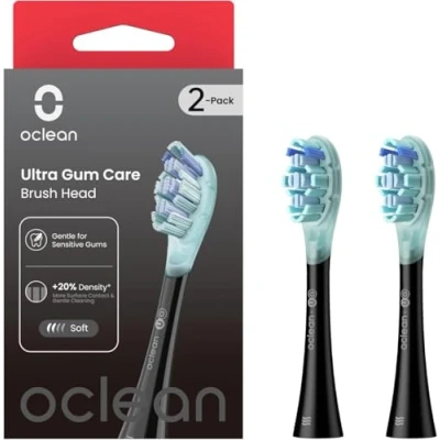 Immagine di oclean Testine di Ricambio Ultra Gum Care, Adatte a tutti gli spazzolini elettrici per adulti, Pulizia delicata, Tecnologia FlexFit, Inclinazione 5, Certificato FDA