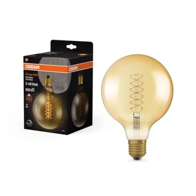 Immagine di OSRAM 4058075761636 LED (monocolore) ERP F (A G) E27 Forma di palla 7 W = 48 Bianco caldo (Ø x A) 95 mm 1 pz.