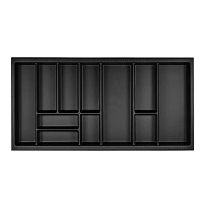 Immagine di ORGA BOX portaposate Junker SLIM 925 x 476 mm grigio lava con struttura perlata per 100 cm armadi da cucina SO