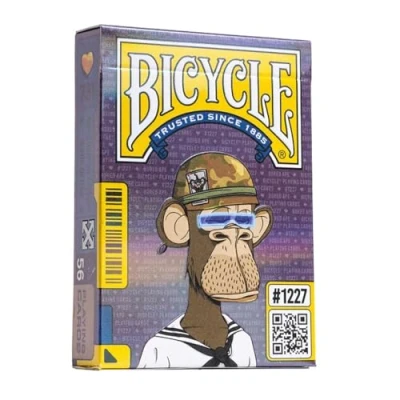Immagine di Bicycle Ape Bored Mazzo, Colore Argento, S, 10043393
