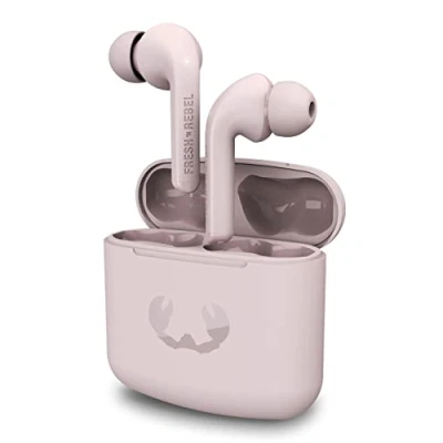 Immagine di Fresh &#039;n Rebel Auricolari True Wireless con 24 Ore di Riproduzione, Controllo touch e Assistente vocale (Twins 1 Tip, Smokey Pink)