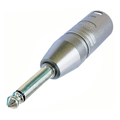 Immagine di Neutrik NA2MP Adattatore XLR Spina jack da 6.3 mm Mono 1 pz.