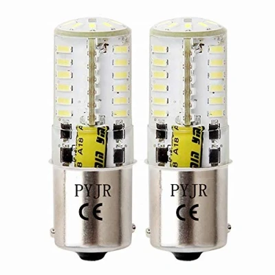 Immagine di PYRJIN Ba15S 1156 Led Lampadina 12V, 3W Bianco Freddo 6000K, Per Interni Rv Turn Luce, Di Segnale, Retromarcia, Fanale Posteriore. (2 Pz)