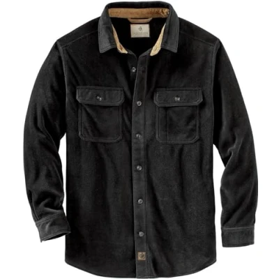 Immagine di Legendary Whitetails Navigator Fleece Button Up Shirt Maniche Lunghe, Marina Militare, XL Uomo