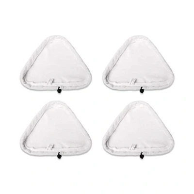 Immagine di MALAYAS Set di 4 panni lavabili triangolari in microfibra per pulizia Vax S1S2 e X5 Steam mops