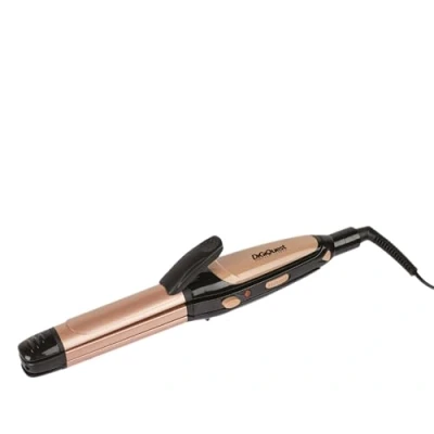 Immagine di STILY Piastra in Ceramica 3 1: liscio, frisè e ondulato, Oro rosa Nero Riscaldamento rapido Pulsante on/off Maniglia bloccabile Spegnimento automatico