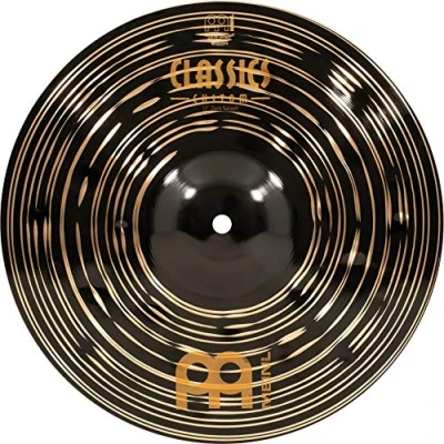 Immagine di Meinl Cymbals Classics Custom Dark Piatto Splash 12 pollici (30,48cm) per Batteria Bronzo B12, Finitura Scura, Prodotto in Germania (CC12DAS)