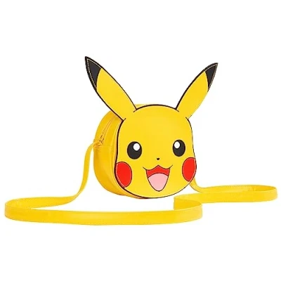 Immagine di Pokémon Borsetta Bambina Borsa Tracolla 3D Pikachu Accessori Originali Borse Piccole da Viaggio Idea Regalo Bimba Compleanno Comunione Natale