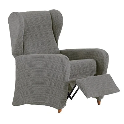 Immagine di Eysa Aquiles Copripoltrona Elastico Relax, Poliestere Cotone, Grigio, 37x29x5 cm