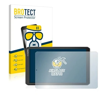 Immagine di brotect Pellicola Vetro Opaca per Garmin Camper 890 Protezione Schermo [Anti Riflesso, Durezza 9H]