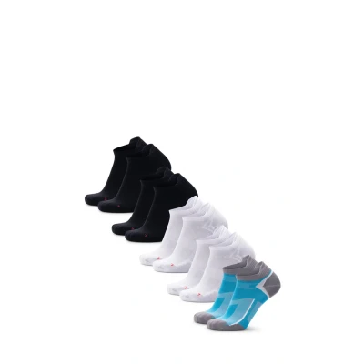 Immagine di DANISH ENDURANCE 3 o 5 Paia Calzini da Running Uomo Donna Corti, Calze Corsa Anti Vesciche, Tecnici e Sport, Multicolore (1 x caraibi blu, 2 nero, bianco), EU 35 38