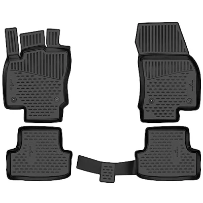 Immagine di Walser Tappetini in Gomma per Auto XTR su Misura Compatibile con Seat Ateca 04/2016 Oggi
