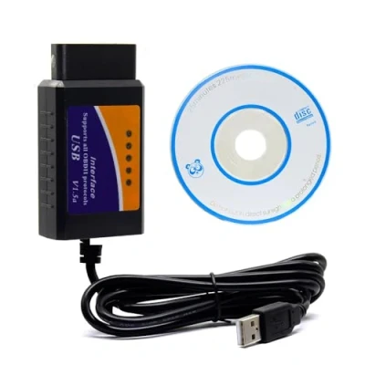 Immagine di Cavo diagnostico OBDII V1.5 compatibile con ELM327 per Windows