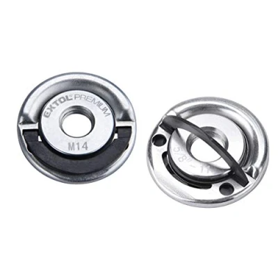 Immagine di Extol Premium 8898050 Dado a serraggio rapido M14 per smerigliatrice angolare (set da 2) fino 1000 W, tutte le fabbriche più diffuse,