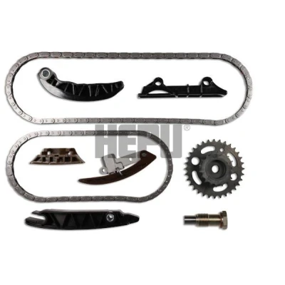 Immagine di HEPU 21 0594 Kit Catena distribuzione con ingranaggio albero intermedio, comando Simplex, chiusa