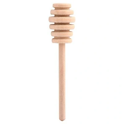 Immagine di Spargimiele Legno Piccoli, 50PCS in Bastoncini, Stirring Stick Server for Honey Jar Dispense Drizzle 10.5cm/4.1inch