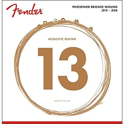 Immagine di Set di Corde Phosphor Bronze Acoustic per Chitarra con Ball End 60M Scalature .013 .056