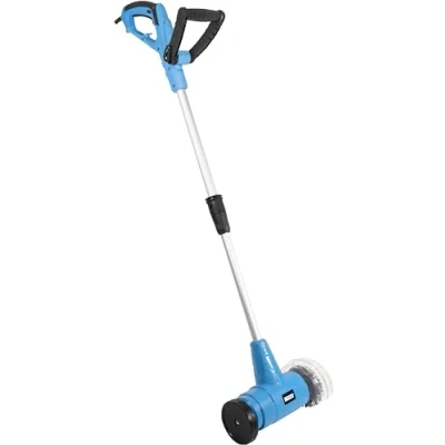 Immagine di Güde 94317 GFR 401 Detergente per fughe (400 W, 890 1140 mm di altezza della maniglia, cambio spazzola senza attrezzi, colore: Blu