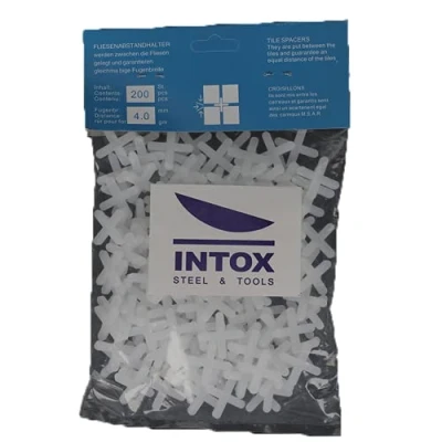 Immagine di INTOX Croci per piastrelle, 200 pezzi, larghezza 4,0 mm, la posa di piastrelle