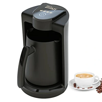 Immagine di Zilan Single Coffee Maker macchina da caffè filtro Piccola Machine Interruttore Touch Control Acciaio inossidabile 1 4 tazze