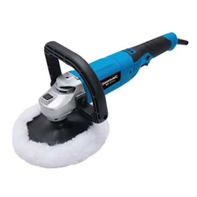 Immagine di Silverline Lucidatrice a levigatrice da 1200 W 180 mm (264569), blu