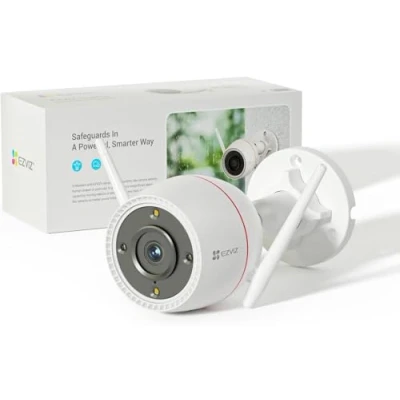 Immagine di EZVIZ Telecamera WiFi Esterno 3mp, Videocamera Sorveglianza con Visione Notturna a Colori 30m, IP Camera Intelligenza Artificiale, Rilevamento di Persone, Funziona Alexa Outpro