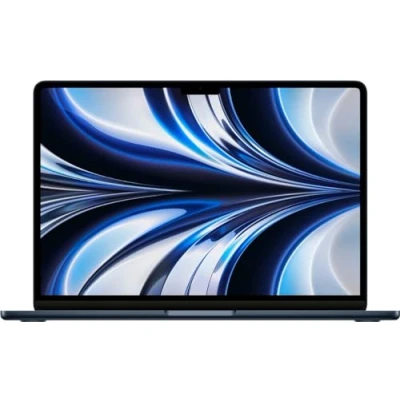Immagine di 2022 Apple MacBook Air con M2 Chip 8 core GPU (13 pollici, 8GB RAM, 256GB SSD) (QWERTY English) Mezzanotte (Ricondizionato)