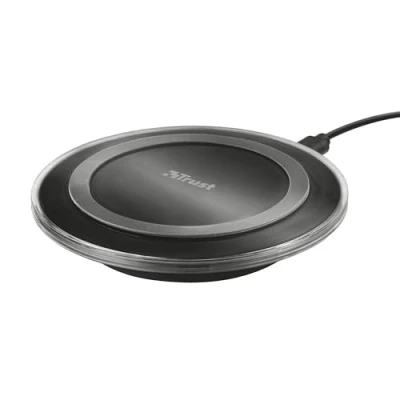 Immagine di Trust Urban Yudo Caricabatteria Wireless per Smartphone Compatibili Qi, Nero