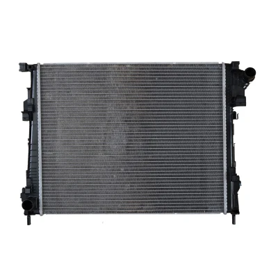 Immagine di NRF 53966 Radiatore motore Alluminio 558 462 27 con parti annesse Alette di raffreddamento saldate RENAULT: TRAFIC 2 Kasten, Bus