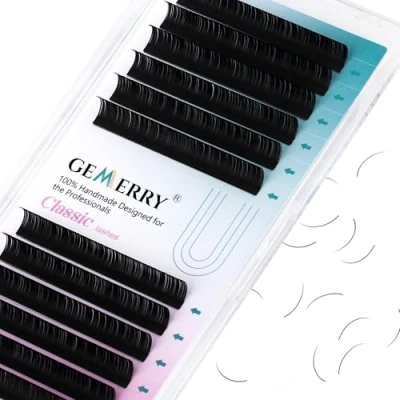 Immagine di Ciglia Extension 0.20 One to lash Extensions Individuali Curva d Lunghezza 11mm Finte di GEMERRY (0.20 curl 11mm)