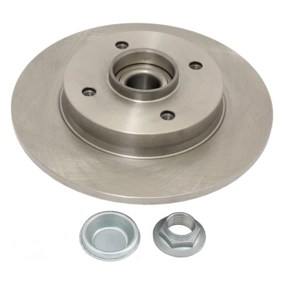 Immagine di MAPCO 15342 Disco freno Assale posteriore 249 9 4 108 pieno con anello sensore ABS, cuscinetto ruota PEUGEOT: 208 I Hatchback, 207 Hatchback
