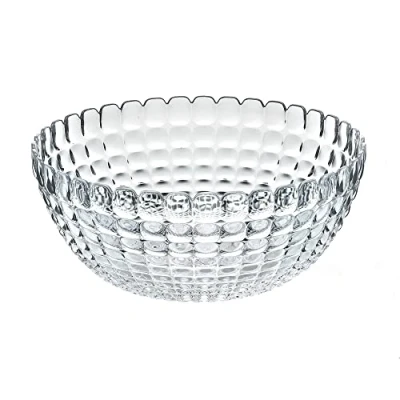 Immagine di Guzzini Tiffany, Contenitore in Plastica Riciclata, Ciotola XL Trasparente, Ø 30 x h13 cm 5000 cc 21383000