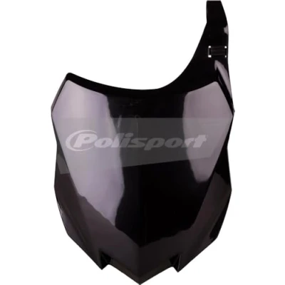 Immagine di Polisport 8659200003 Tabella portanumero Replica OEM Realizzata in plastica Lucida Resistente e Durevole Compatibile con Le moto Kawasaki Colore Nero