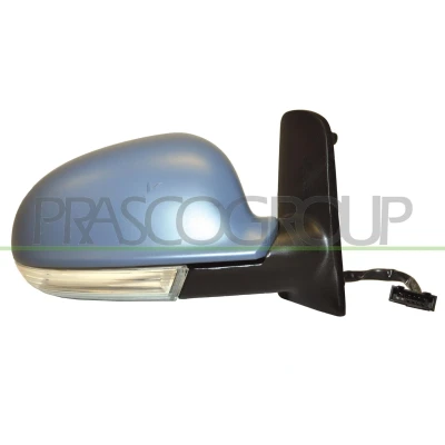 Immagine di Specchio retrovisore esterno Prasco VG0977373 Dx con la prima mano elettrico termico, regolabile dall&#039;interno, ribaltabile/ripiegabile elettricamente