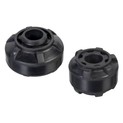 Immagine di BLUE PRINT ADBP800076 Supporto ammortizzatore a molla Assale posteriore con materiale di montaggio senza cuscinetto sfere Gomma HYUNDAI: Getz