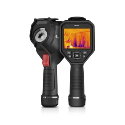 Immagine di HIKMICRO M11W Termocamera professionale da 3,5&#039;, touch screen, risoluzione 192 x 144 IR, 8Mp, 16GB, Wi Fi, 25 Hz, 2 batterie agli ioni di litio, 12 ore autonomia, 37,2 27,8 FOV