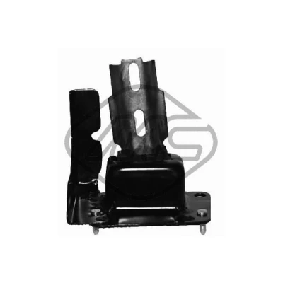 Immagine di Metalcaucho 04649 Supporto motore Sx Cuscinetto Gomma metallo CITROËN: C2 Hatchback, C3 II, I PEUGEOT: 207 Hatchback
