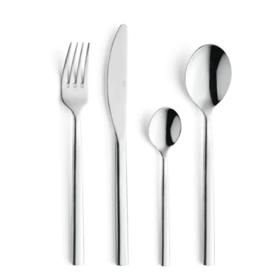 Immagine di Amefa Carlton Confezione 16 Pezzi Posate, Acciaio Inox, Metallo, unità