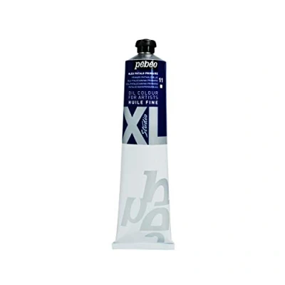 Immagine di PEBEO Fine Studio XL Colore ad Olio per Pittura, Blu (Phtalo), 200 ml
