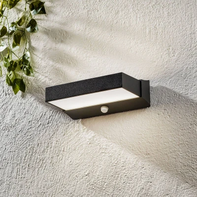 Immagine di Trio Leuchten Cuando Lampada da parete per esterni, in alluminio, 11 W, colore: Antracite