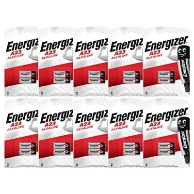 Immagine di Energizer A23 (23 A/MN21/LRV08/8LR932) Batterie alcaline da 12 V, confezione 20