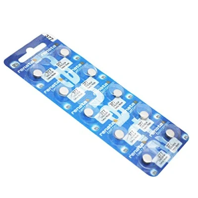 Immagine di 10 X genuino Renata 377 SR626SW Swiss made polso orologio scarico basso argento ossido 1.55 v batteria batterie parte della gamma di accessori Crazy4fones