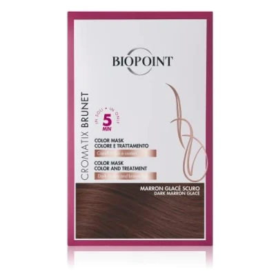 Immagine di Biopoint Cromatix Color Mask, Maschera Colorante per Capelli Grigi, Bianchi e Biondi, Senza Ammoniaca, Azione Nutriente Ravvivante, Intensifica Illumina il Colore, 30 ml