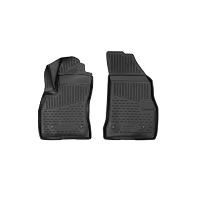 Immagine di Element tappetini in Gomma 3D Premium su Misura Adatti per Fiat Doblo Cargo Maxi, Mk2 (II) 2015 2022, 2 Pezzi.