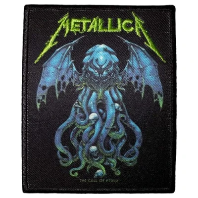 Immagine di Rock Off officially licensed products Metallica The Call Of Ktulu Standard Printed Patch Size Accessory