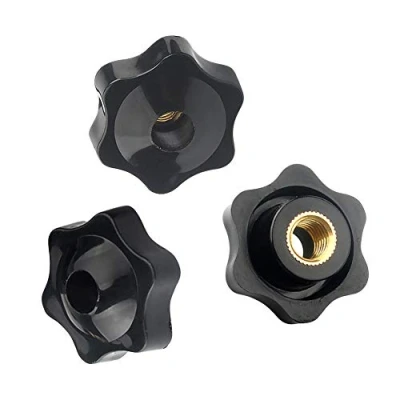 Immagine di Yudesun Stella Testa Manopola Maniglia M5 M6 M8 M10 Plastica Serraggio Dado Filettatura Femmina Manopole per Macchine Utensili