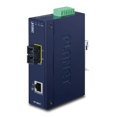 Immagine di Planet IFT 802T convertitore multimediale di rete 200 Mbit/s 1310 nm Nero