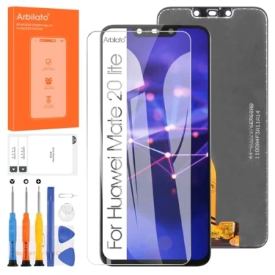 Immagine di schermo per Huawei Mate 20 Lite LCD SNE LX1 LX2 LX3 INE Touch Screen Digitizer Assemblaggio parti di riparazione (nero)