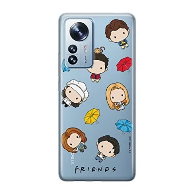 Immagine di Ert Group custodia per cellulare Xiaomi 12 / 12X originale e con licenza ufficiale Friends, modello 013 adattato in modo ottimale alla forma dello smartphone, parzialmente trasparente