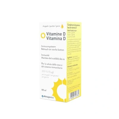 Immagine di Vitamina D liquido 90 ml Integratore per il benessere osseo e le difese immunitarie